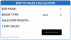 Amazon Book Sales Calculator