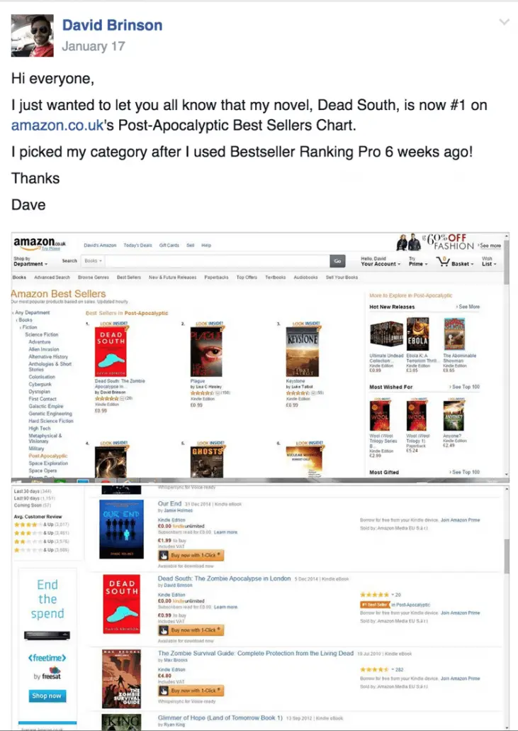 How to Become a #1 Best Selling Author on Amazon: Step-by-Step ...