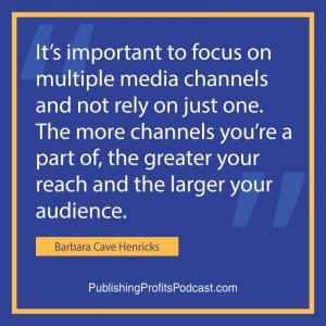 How to Get Book Publicity Barbara Cave Henricks quote image