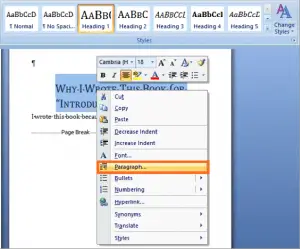 How to Format Your Book for Amazon Kindle Using Microsoft Word in Only ...