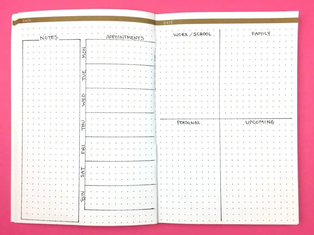 Bullet Journal Layouts For Writers 8 Ideas For Creative Organization