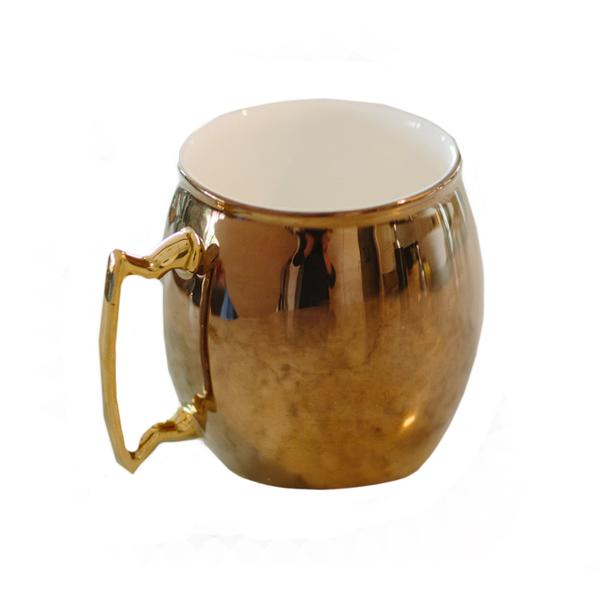moscow fuel copper coffee mug
