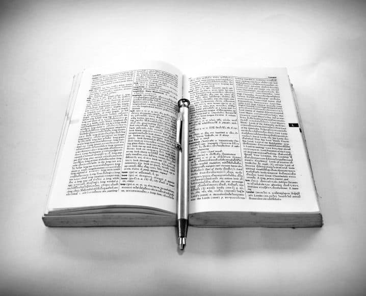 name dictionary image
