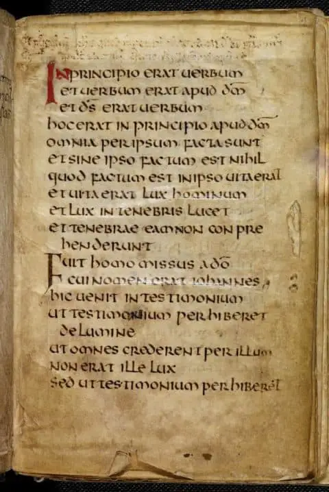 st cuthbert gospel image