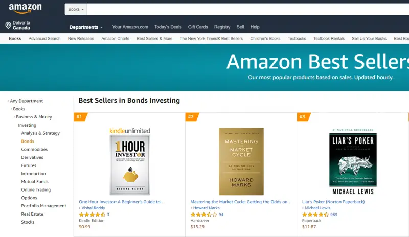 One Hour Investor #1 Bonds Investing US Books image